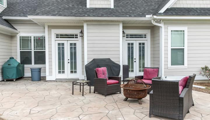 Create a Beautiful Stamped Concrete Patio in Little Rock, Arkansas area!